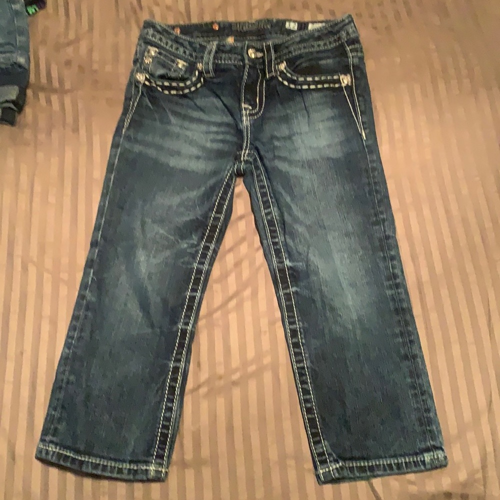 Girls Miss Me Jean Capri